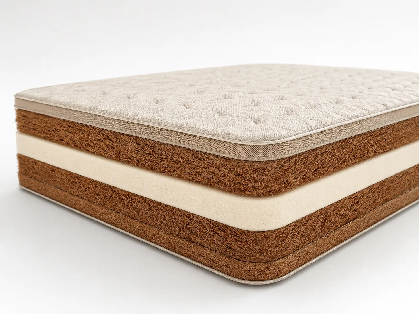 natural coir mattress construction